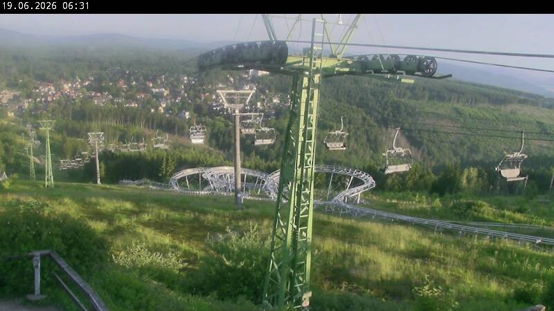 Archiv Foto Webcam Bocksberg - Bergstation der Kabinenbahn
