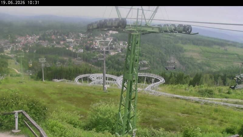 Archiv Foto Webcam Bocksberg - Bergstation der Kabinenbahn