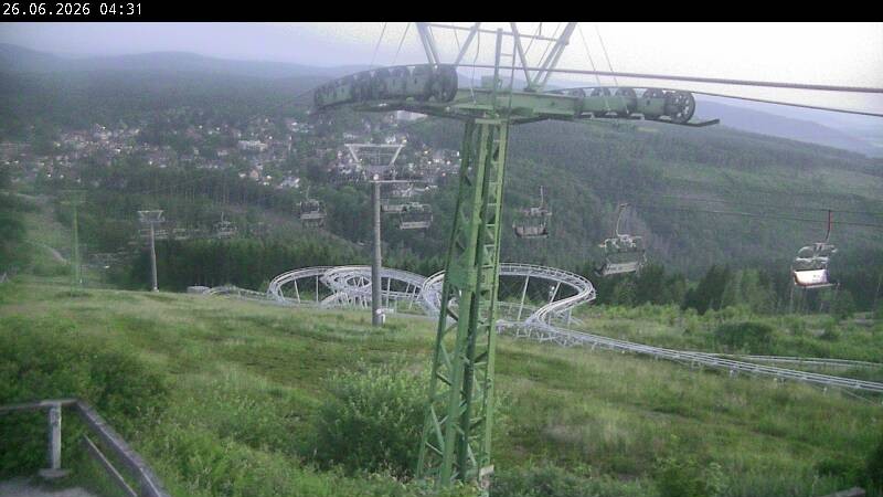 Archiv Foto Webcam Bocksberg - Bergstation der Kabinenbahn