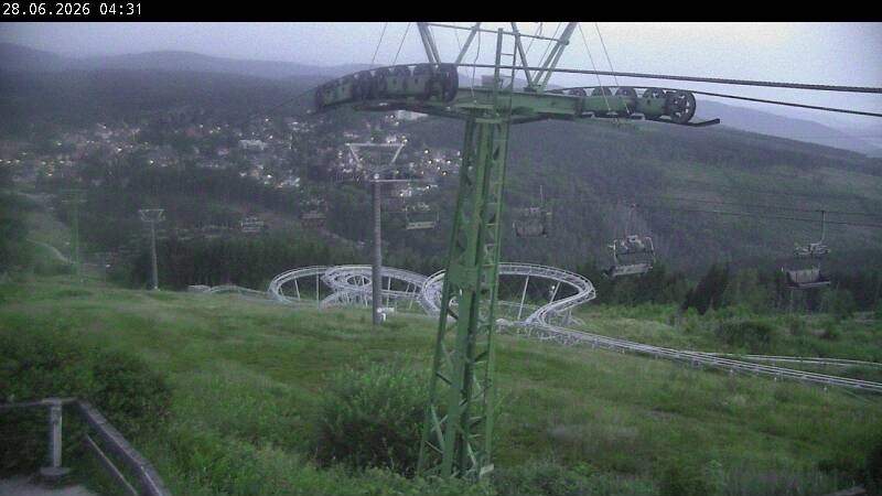 Archiv Foto Webcam Bocksberg - Bergstation der Kabinenbahn