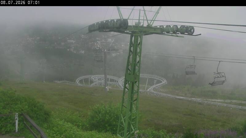 Archived image Webcam Bocksberg top station