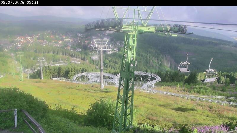Archived image Webcam Bocksberg top station