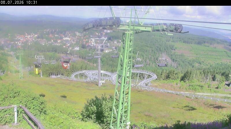 Archived image Webcam Bocksberg top station