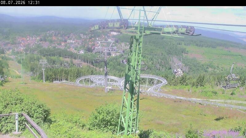 Archived image Webcam Bocksberg top station