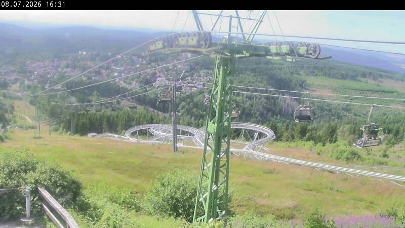 Archived image Webcam Bocksberg top station