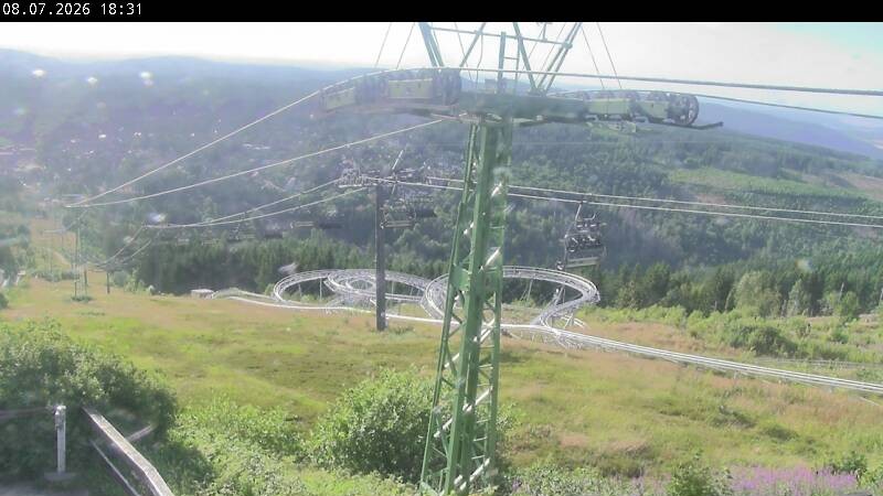 Archived image Webcam Bocksberg top station