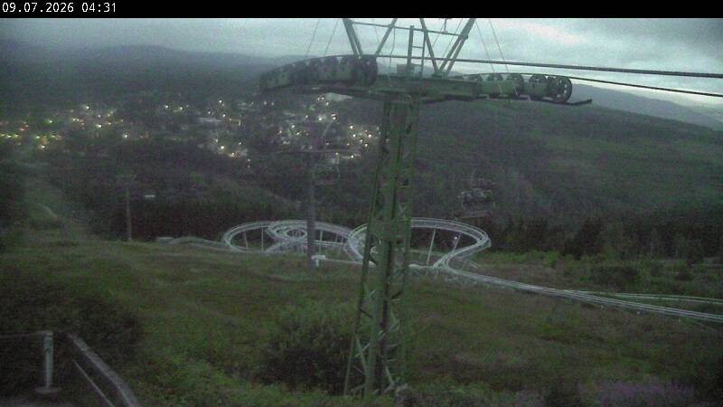 Archiv Foto Webcam Bocksberg - Bergstation der Kabinenbahn