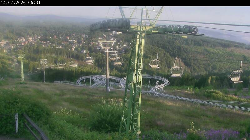 Archived image Webcam Bocksberg top station