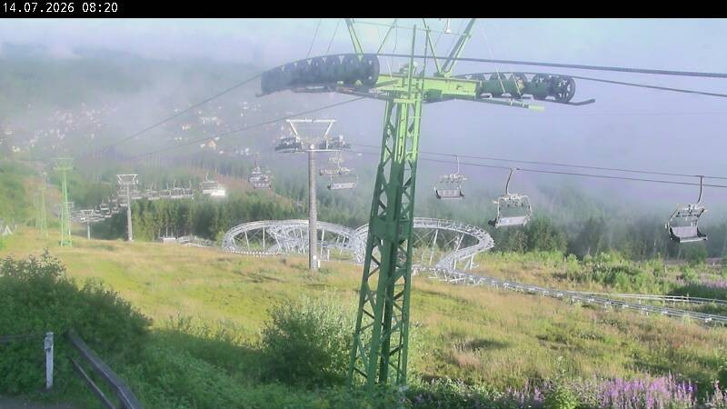 Archived image Webcam Bocksberg top station