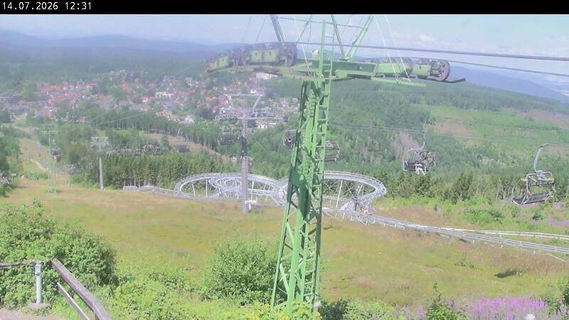 Archived image Webcam Bocksberg top station