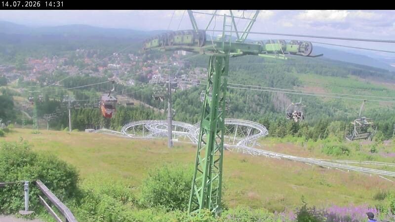 Archived image Webcam Bocksberg top station