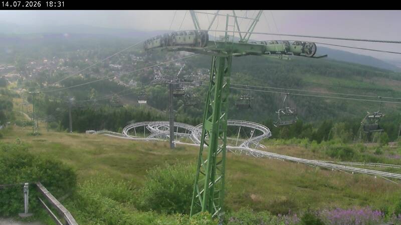 Archived image Webcam Bocksberg top station
