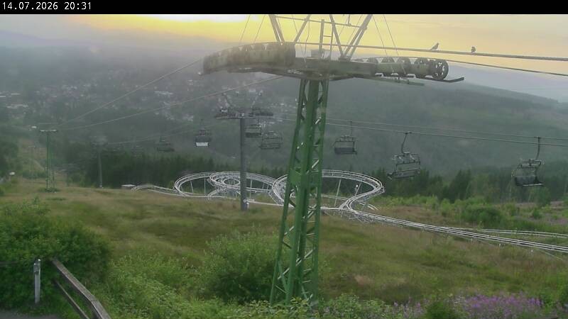Archived image Webcam Bocksberg top station