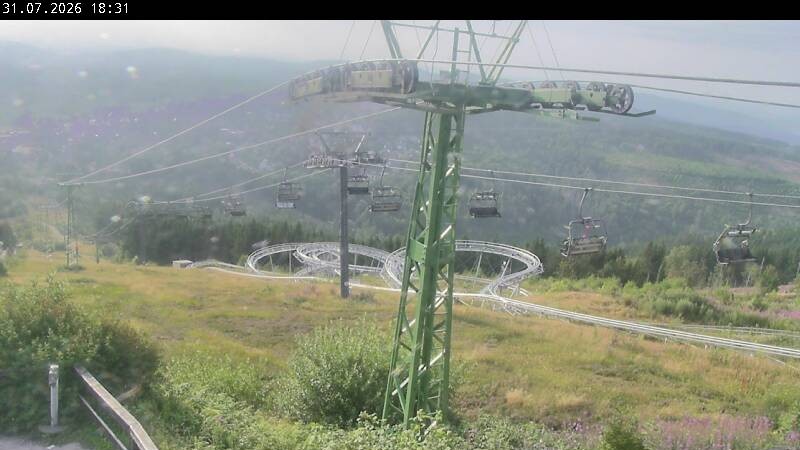 Archiv Foto Webcam Bocksberg - Bergstation der Kabinenbahn