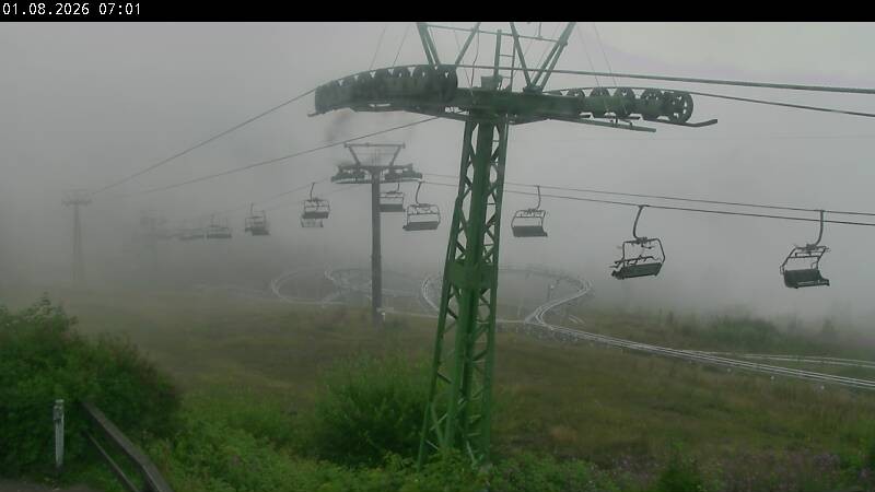 Archiv Foto Webcam Bocksberg - Bergstation der Kabinenbahn