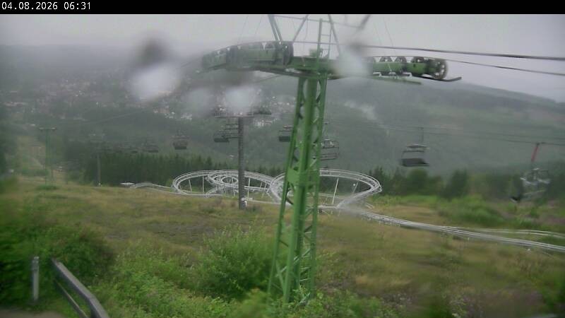 Archiv Foto Webcam Bocksberg - Bergstation der Kabinenbahn