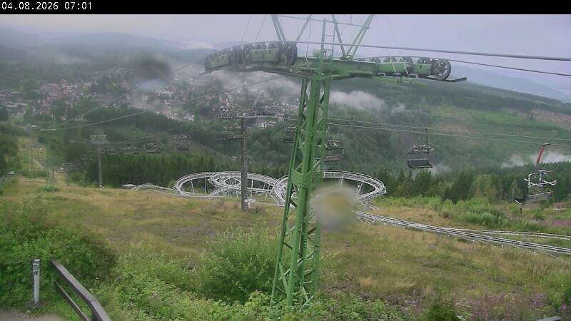 Archiv Foto Webcam Bocksberg - Bergstation der Kabinenbahn