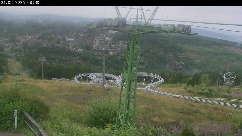Archiv Foto Webcam Bocksberg - Bergstation der Kabinenbahn