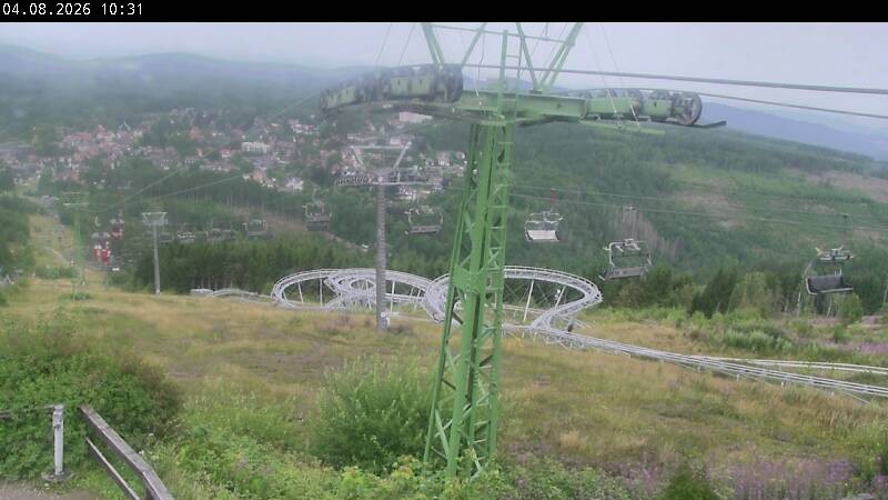 Archiv Foto Webcam Bocksberg - Bergstation der Kabinenbahn
