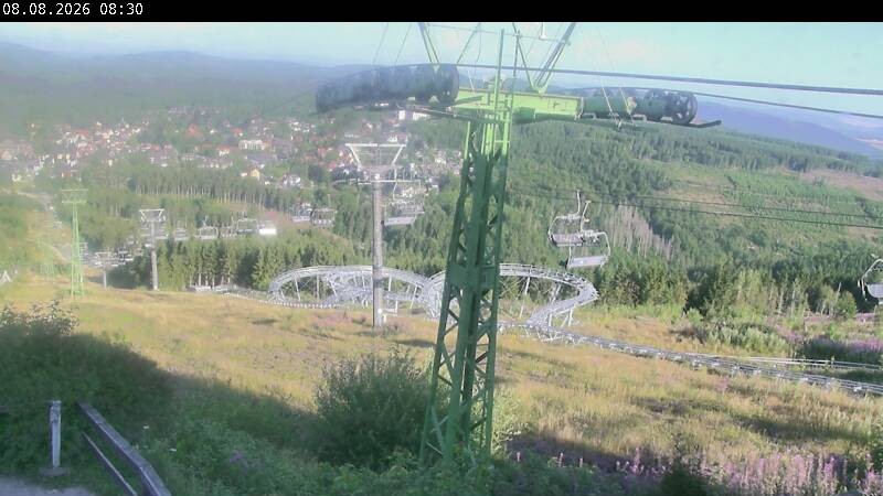 Archiv Foto Webcam Bocksberg - Bergstation der Kabinenbahn