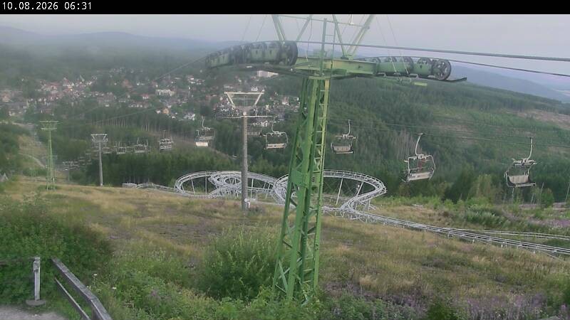 Archived image Webcam Bocksberg top station