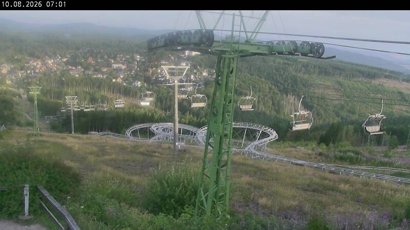 Archived image Webcam Bocksberg top station