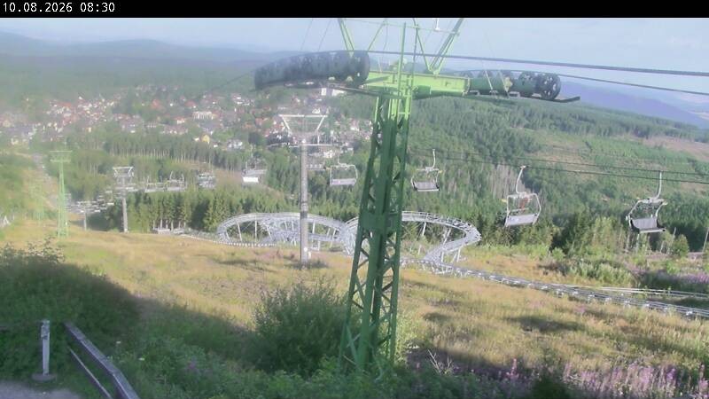Archived image Webcam Bocksberg top station