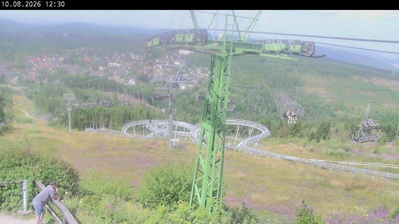 Archived image Webcam Bocksberg top station
