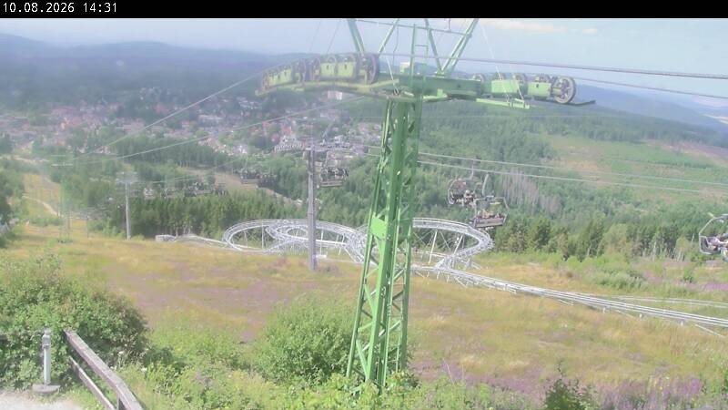 Archived image Webcam Bocksberg top station
