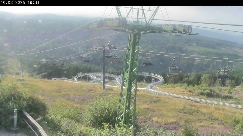 Archived image Webcam Bocksberg top station