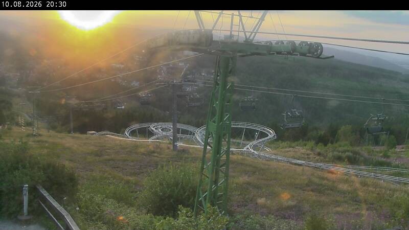 Archived image Webcam Bocksberg top station