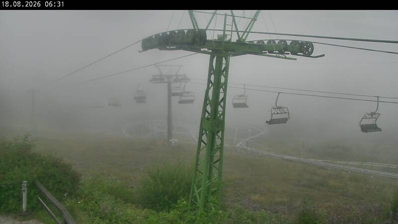 Archiv Foto Webcam Bocksberg - Bergstation der Kabinenbahn