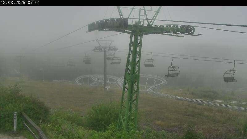 Archiv Foto Webcam Bocksberg - Bergstation der Kabinenbahn