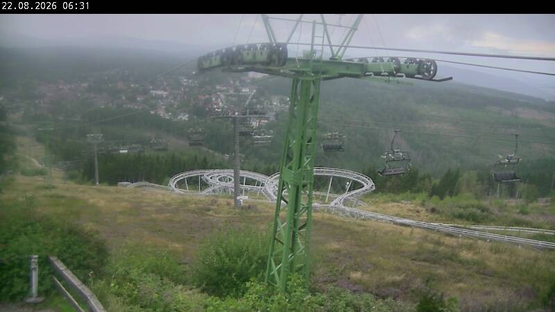 Archived image Webcam Bocksberg top station
