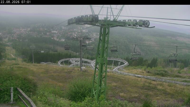 Archived image Webcam Bocksberg top station