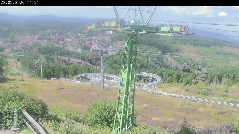 Archived image Webcam Bocksberg top station