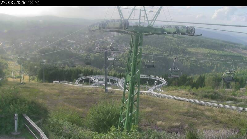 Archived image Webcam Bocksberg top station