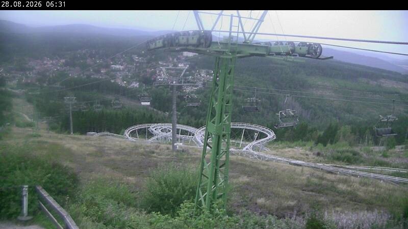 Archiv Foto Webcam Bocksberg - Bergstation der Kabinenbahn