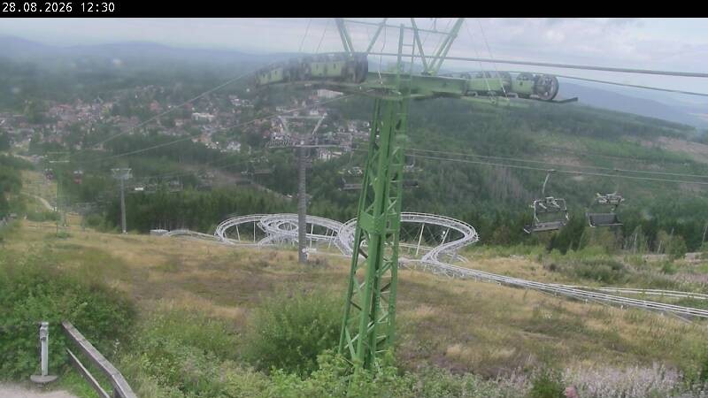 Archiv Foto Webcam Bocksberg - Bergstation der Kabinenbahn