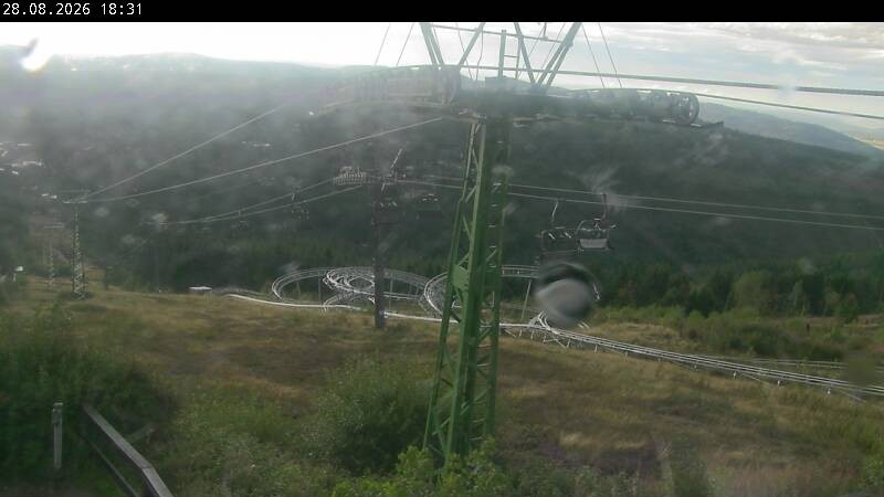 Archiv Foto Webcam Bocksberg - Bergstation der Kabinenbahn