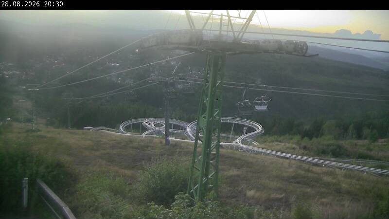 Archiv Foto Webcam Bocksberg - Bergstation der Kabinenbahn
