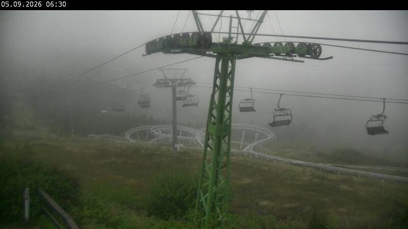Archived image Webcam Bocksberg top station