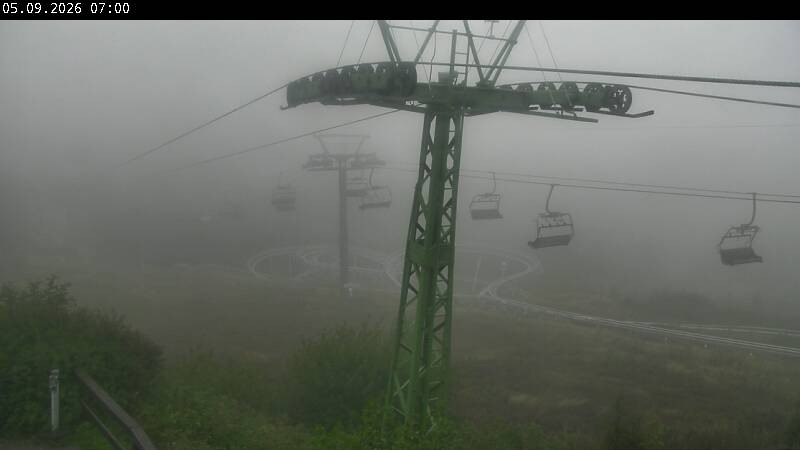 Archived image Webcam Bocksberg top station