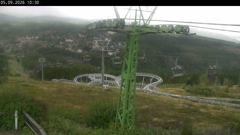 Archived image Webcam Bocksberg top station
