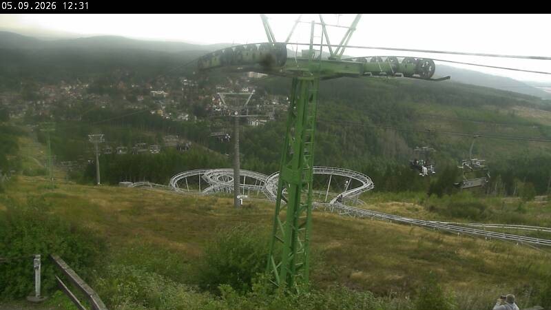 Archived image Webcam Bocksberg top station