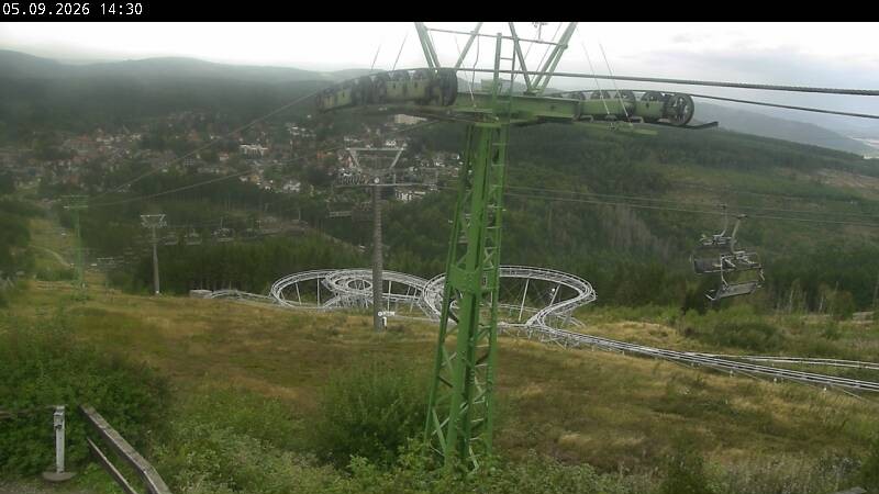 Archived image Webcam Bocksberg top station