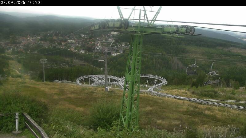 Archiv Foto Webcam Bocksberg - Bergstation der Kabinenbahn