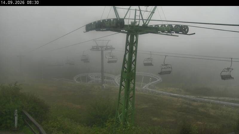 Archiv Foto Webcam Bocksberg - Bergstation der Kabinenbahn