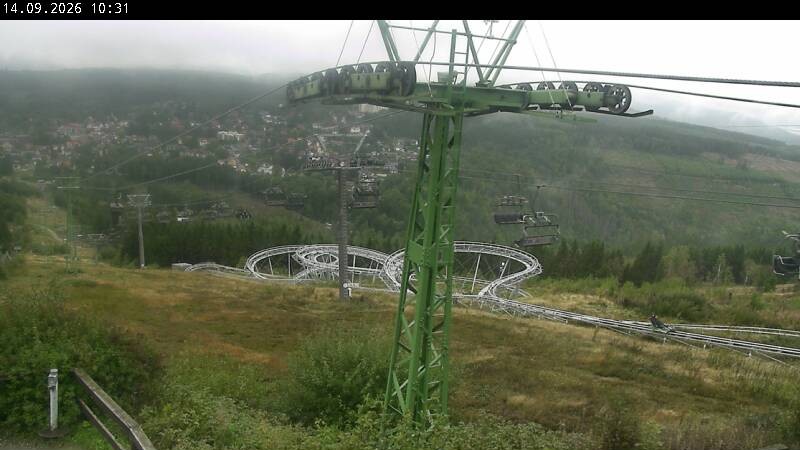 Archiv Foto Webcam Bocksberg - Bergstation der Kabinenbahn
