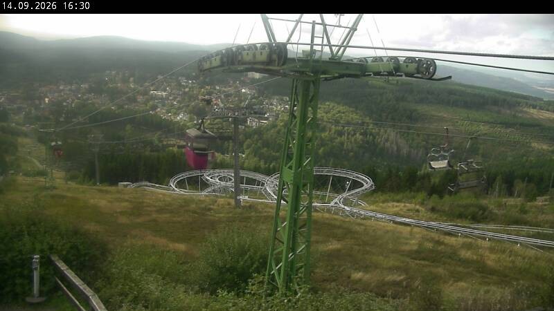 Archiv Foto Webcam Bocksberg - Bergstation der Kabinenbahn